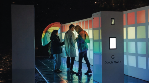 Activation Google Pixel - interaction sur écran