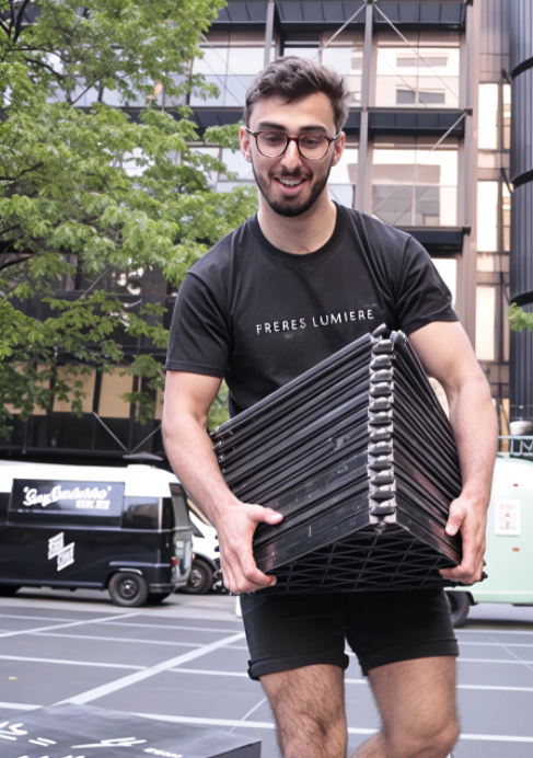 Livraison et installation - Frères Lumière